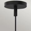 Modernistyczna lampa wisząca Remyck ALM-REMYCK-P-BK nad blat czarna