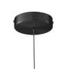 Pierścieniowa lampa wisząca Fantasia ST-9282R/D60 black Step LED 68W 3000K czarna
