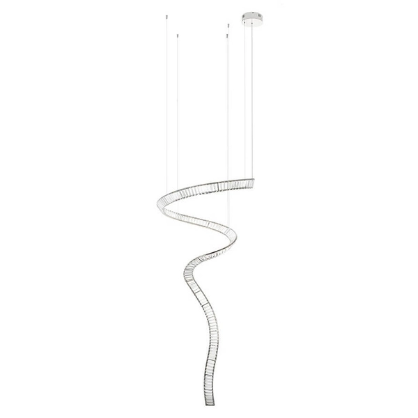 Salonowa lampa wisząca Cordon MSE1501100193 Moosee LED 60W 3000K chrom