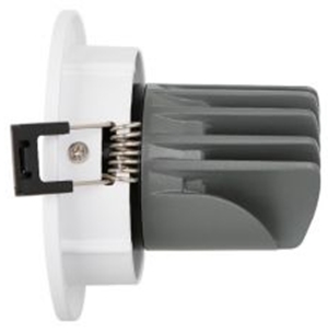 Sufitowa lampa podtynkowa DLR7WW LED 7W 3000K oczko białe