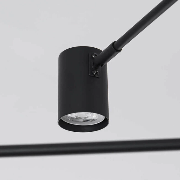 Lampa sufitowa SNOW LP-731/6P BK Light Prestige metalowe sticks czarne