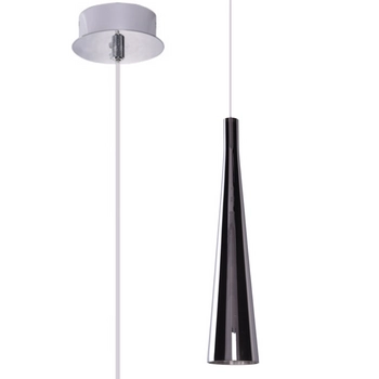 Metalowa lampa wisząca Chemical AZ0998 Azzardo sopel chrom