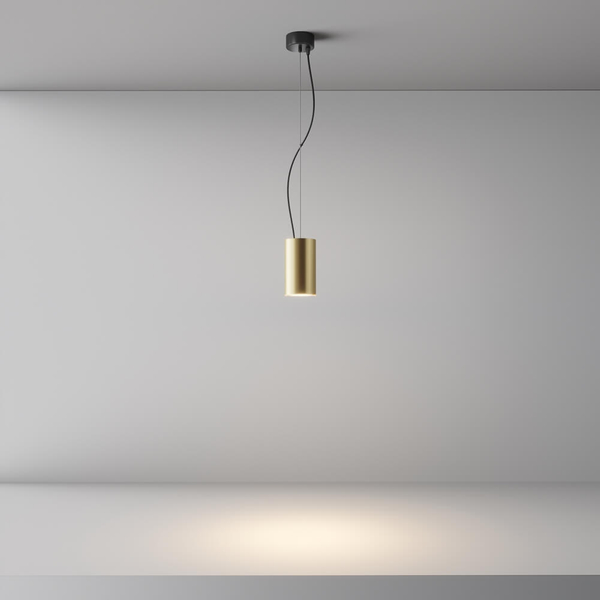 Lampa zwisająca tuba Efir P089PL-15W3K-MG Maytoni LED 15W 3000K złoty