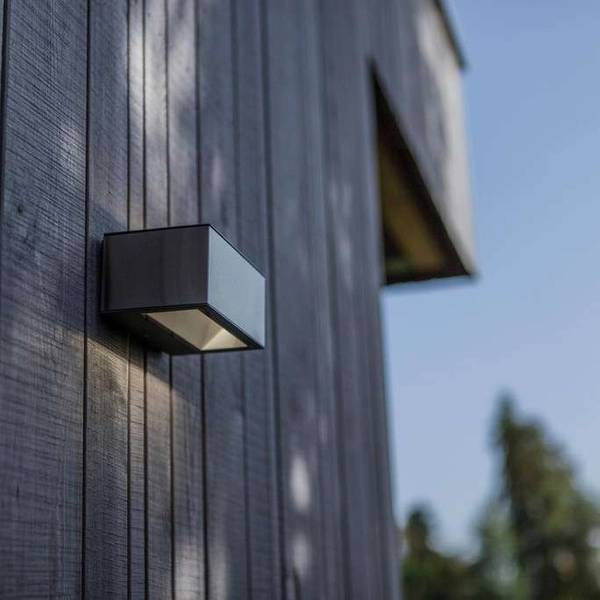 Zewnętrzna LAMPA kinkiet GEMINI 5189103118 Lutec metalowa OPRAWA ścienna LED 11W 4000K prostokątna outdoor IP54 stalowa