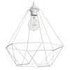 Druciana LAMPA wisząca BASKET 7214 Milagro metalowa OPRAWA zwis klatka loft czarna