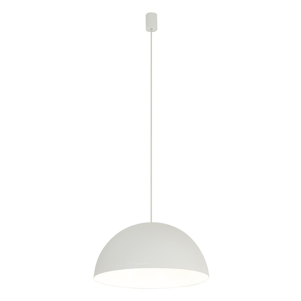 Wisząca lampa do jadalni Hemisphere Super 10696 Nowodvorski kopuła biała