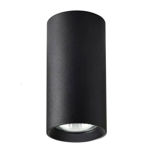 Sufitowa lampa tuba Manacor LP-232/1D - 170 czarne na przedpokój czarny