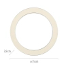 Plafon sterowany pilotem PURE-LINES srebrny 6310-95 1xLED 21W 2200-5500K owalny
