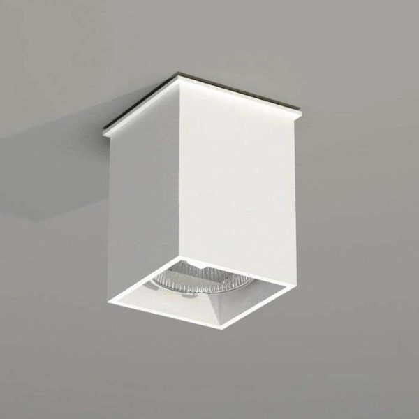 Downlight LAMPA sufitowa TODA 7000 Shilo natynkowa OPRAWA reflektorowa do łazienki biała