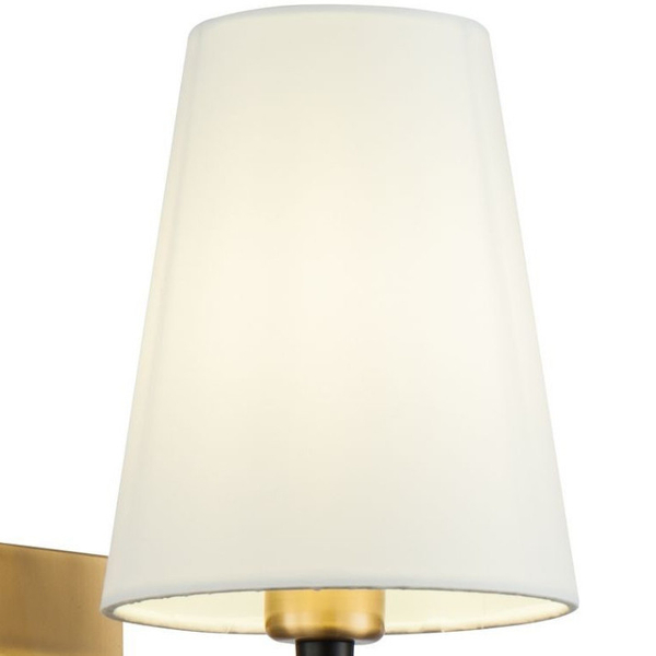 LAMPA ścienna ZARAGOZA H001WL-01BS Maytoni klasyczna OPRAWA abażurowa mosiądz