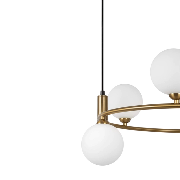 Lampa wisząca Ring MOD013PL-06BS1 Maytoni kule mosiądz