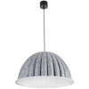 Lampa wisząca z kloszem Felt ST-10267P-S grey Step materiałowa szara