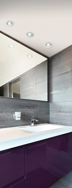 Podtynkowa LAMPA oczko AZ0804 sufitowa OPRAWA regulowany WPUST aluminium