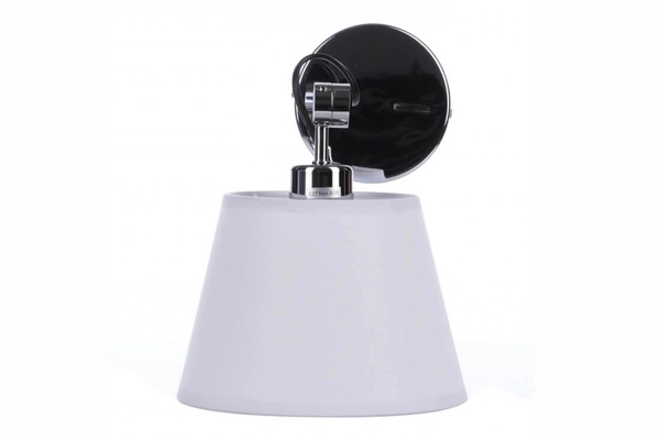 Loftowa lampa ścienna Zyta AZ1533 Azzardo kinkiet z regulacją biała chrom