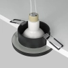 Wpuszczana sufitowa lampa Stark DL083-01-GU10-RD-B IP65 czarna
