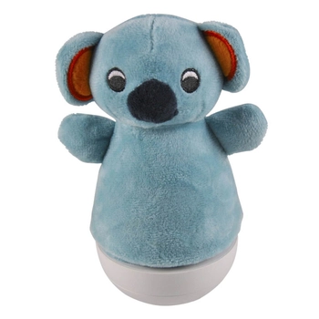 Lampka nocna z funkcją kołysanki Koala 326782 Polux dziecięca turkus biała