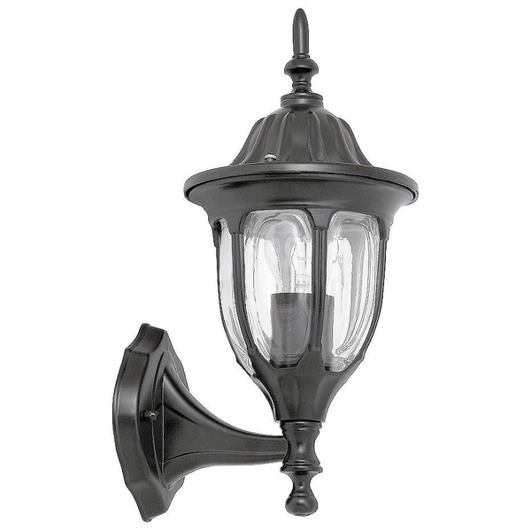 Ogrodowa LAMPA latarenka MILANO 8342 Rabalux zewnętrzna OPRAWA klasyczny KINKIET ścienny elewacyjny outdoor IP43 czarny