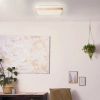 Plafon do salonu Tumeo G99791/75 LED 24W 3000K drewniany biały