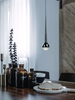 LAMPA wisząca Cappi Cromo Orlicki Design metalowa OPRAWA zwis LED 5W 3000K łezka chrom