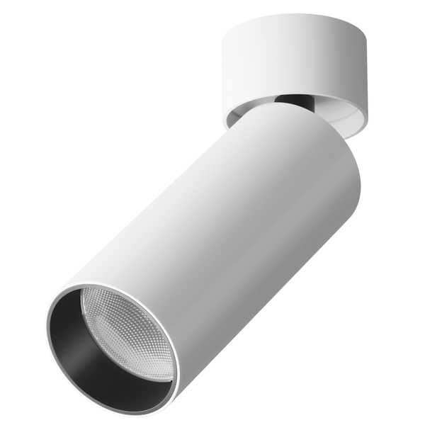 Oprawa natynkowa Focus C055CL-L12W3K-W-D-W LED 12W 3000K biała