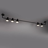 Lampa nasufitowa do jadalni Mona 40983 Sigma reflektory czarna