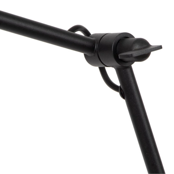 Regulowana lampa podłogowa MILNE 44716/06/30 LED 8W 2700K czarna