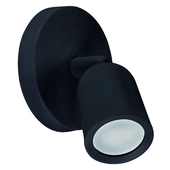 Kinkiet regulowany BOGNA 03983 Ideus tuba do salonu spot czarny