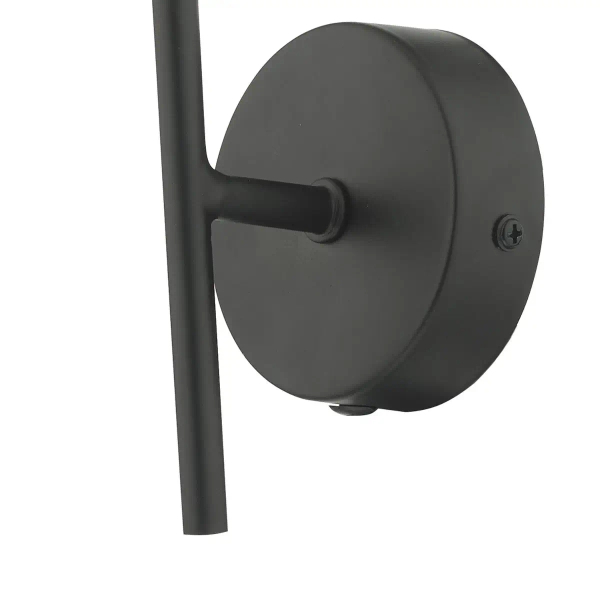 Minimalistyczna ścienna lampa Cohen COH0722-02 do sypialni czarna