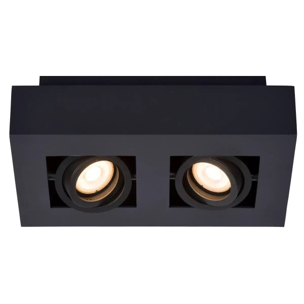 Sufitowa lampa z regulacją XIRAX 09119/11/30 Lucide metalowa czarna