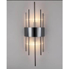 Lampa ścienna do holu Otto CGOTTO-BLACK-60 Copel kryształowa szklana czarna