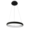 Wisząca lampa salonowa Alessia LED 40W 4000K ring nad stół czarny