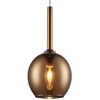 LAMPA wisząca MONIC MD1629-1 Copper Zumaline szklana OPRAWA skandynawski ZWIS kula ball miedziana lustrzana