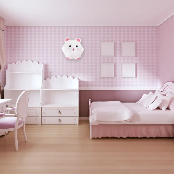 Dziecięcy plafon SWEET PINK ML6180 LED 40W 4000k królik różowy