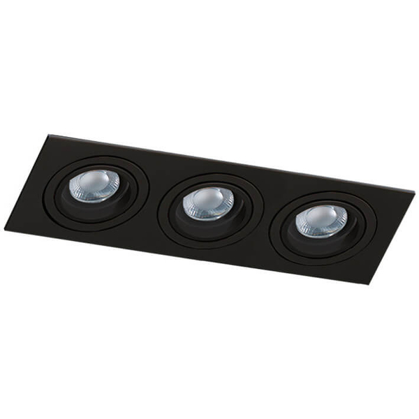 Minimalistyczna lampa sufitowa Caro AZ2440 Azzardo kierunkowy wpust czarny
