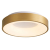 Plafon LAMPA sufitowa GIULIA 5304-840RC-GD-3 Italux okrągła OPRAWA metalowa LED 40W 3000K natynkowa złota