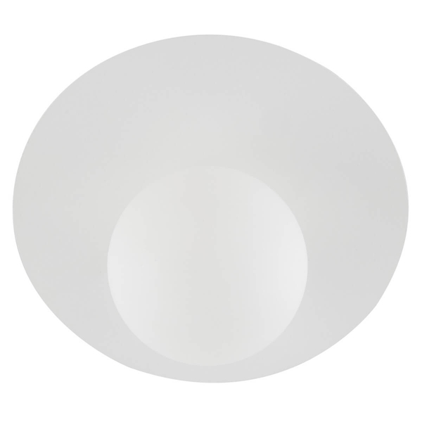 Nasufitowa lampa do kuchni Pixi 10227 bańka bubble ball biała