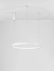 Wisząca lampa do salonu ZACAPU LE42796 ring LED 42W 3000K biały