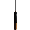 Lampa wisząca Golden pipe ST-5719-1 Step tuba złota czarna
