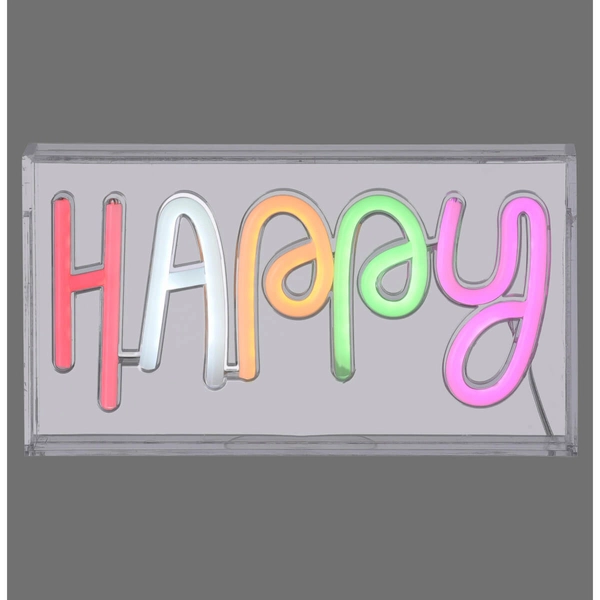 Nocna lampka NEON-HAPPY 85027-70 Just Light LED 6,5W do sypialni kolorowy