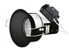 Oprawa wpustowa okrągła Deep H0111 Maxlight podtynkowa metalowa czarna
