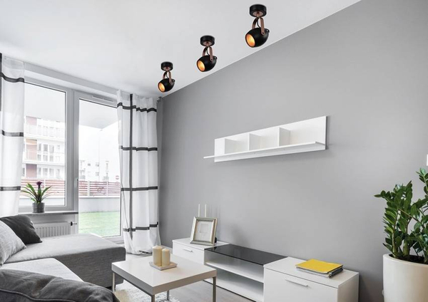 Kinkiet ścienny Anica 91-81391 Candellux z regulacją czarny miedziany