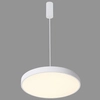 Metalowa LAMPA wisząca ORBITAL 5361-860RP-WH-3 Italux metalowa OPRAWA pierścień LED 24W 3000K zwis biały