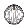 Industrialna lampa wisząca Beroni 2213303003 druciana kula czarny