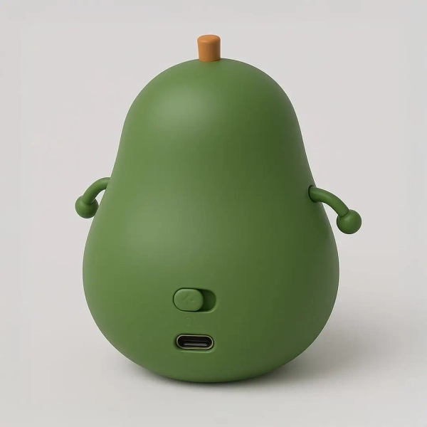 Lampka nocna do pokoju dziecięcego Awocado ML2263 LED 1W 3000K zielony
