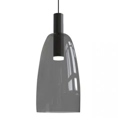 Zwisająca lampa ledowa 1965 LED 7W 3000K przydymiony czarny