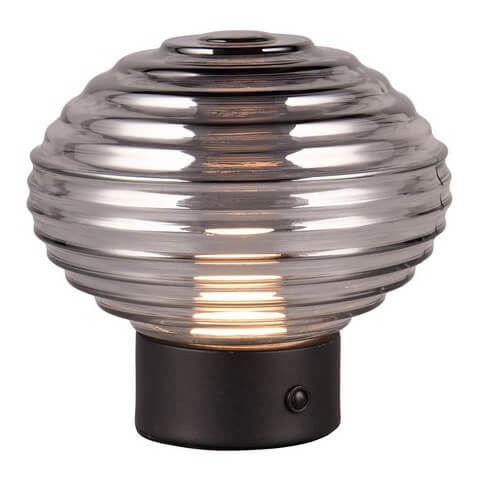Dotykowa lampa stołowa Earl R57771154 LED 2W 3000K czarna szara