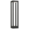 Zewnętrzna LAMPA stojąca STRUCTURE LED 8145 Nowodvorski metalowa OPRAWA ogrodowa LED 13W 3000K outdoor IP54 czarna