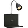 Lampa ścienna LOGI 107141 Markslojd na peszlu do czytania czarny