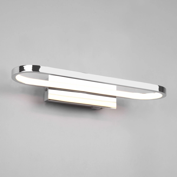 Łazienkowa lampa ścienna GIANNI 283770106 LED 17W 3000K IP44 owalna srebrny