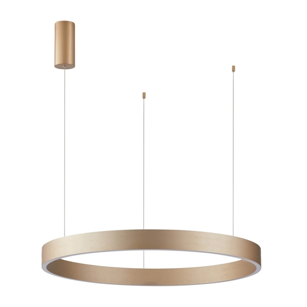 Zwisająca lampa Brasco PND-56215-080RPP-GD-3KS4K-TRDIMM Italux LED 60W 3000-4000K złota